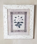 Lienzo com motivo floral de Richard A. Henson impreso sobre madera. Medidas: 55'5 x 70'5cm. Com moldura 84 x 75 Bom estado.