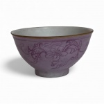 Xícara Famille-rose, Dinastia Qing