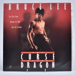 LASERDISC Bruce Lee - The Curse Of The Dragon, "the true story, behind the man, and the legend".  Item de coleção