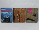 LIVRO (3) - "Rocks Around The World" 144 págs., "Rock Games - Escalades aux USA" 158 págs. e "World Mountaineering" The world's great mountains by the world's great mountaineers. 304 págs. Fartamente ilustrados.