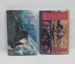 LIVRO (2) - "Beyond Risk" Conversation with climbers. Nicholas O'Connell The Mountaineers e "My vertical World" Jerzy Kukuczka.