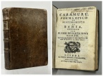 SANTA RITA DURÃO, Fr. José de. - CARAMURÚ. POEMA EPICO DO DESCUBRIMENTO DA BAHIA. 1781.