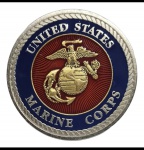 Moeda Comemorativa United States Marine Corps (raridade)