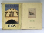 LIVROS - Lote de 2 livros ilustrados diversos sobre ARTE e Antiguidades - LIVRO -livros ou catálogos de museus, provavelmente relacionados ao Museu de Arte Sacra (MAS) e ao Museu Histórico Nacional (MHN). Marcas do tempo, leves desgastes e possíveis manchas.