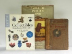 LIVROS - Lote de 2 livros ilustrados diversos sobre ARTE e Antiguidades - Anthologie d'Art français - Miller's Collectibles Handbook - Guide Price. Marcas do tempo, leves desgastes e possíveis manchas.