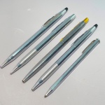 COLECIONISMO - Lote de 5 antigas prateadas diversas. No estado.