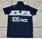 *272 CAMISA DE FUTEBOL ORIGINAL SANTOS 105 ANOS KAPPA TAMANHO P