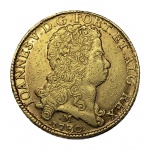 Moeda de Ouro do Brasil - 12800 Réis - 1730 - M - Minas Gerais - Catalogo 286 - MBC