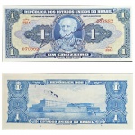 C009 Cédula Autografada 1 Cruzeiro Fe