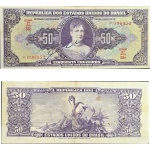 C089 Cédula Autografada 50 Cruzeiros Mbc