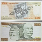 C153 Cédula Cabeção 1000 Cruzeiros Sob/Fe