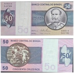 C143 Cédula 50 Cruzeiros Sob
