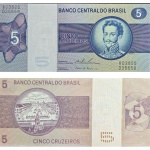 C135 Cédula 5 Cruzeiros Fe/Sob