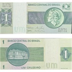 C132 Cédula 1 Cruzeiro Sob