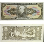 C071 Cédula 5 Cruzeiros Mbc