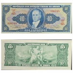 C020 Cédula 10 Cruzeiros Mbc