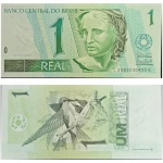 C251 Cédula 1 Real CB 3383, Palocci Filho e Campos Meirelles 2003. 1ª de Série, Real 1ª Família