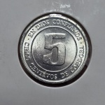 29 - Moeda FAO Nicarágua 5 Centavos 1974