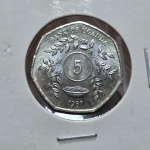 39 - Moeda FAO Uganda 5 Shillings 1987