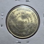 41 - Moeda FAO Burundi 10 Francs 1968