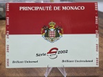 RARO Blister Mônaco série de 2002 completa, com 8 Moedas. Apenas 40.000 exemplares.