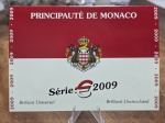 MUITO RARO Blister Mônaco série de 2009 completa, com 8 Moedas. Tiragem de apenas 8.000