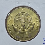 107 - Moeda FAO Eslovênia 5 Tolarjew 1995