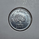 116 - Moeda FAO Argélia 1 Dinar 2000