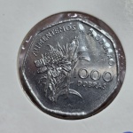 124 - Moeda FAO São Tomé e Princípe 1000 Dobras 1997