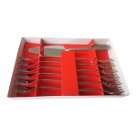 Kit com 12 garfos para sobremesa 1 pá para torta aço Tramontina em sua embalagem original,