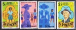 SELO: SÃO VICENTE – 1977 (TEMÁTICA: ESCOTISMO). SÉRIE COMPLETA. MINT.