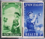 SELO: NOVA ZELANDIA – 1958 (TEMÁTICA: ESCOTISMO). SÉRIE COMPLETA. MINT.