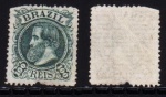 SELO: BRASIL  1882/1885 (IMPÉRIO) D. PEDRO II (CABEÇA GRANDE). RHM: 54. 100 RÉIS. NOVO. VL. CAT. 140 UF.