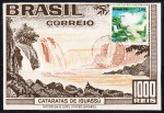 INTEIRO POSTAL  1978. DEFESA DO MEIO AMBIENTE (CATARATAS DO IGUAÇU). USADO. CARIMBO COMEMORATIVO. SELO RHM: 1053.