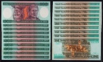 10 CÉDULAS DE 200 CRUZEIROS 1981 C-158 FC ESTIMATIVA R$ 160,