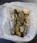 1 KG QUILO DE MOEDAS DE BRONZE ALUMINIO 20 CENTAVOS LINDAS
