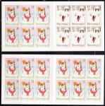 CADERNETA: ESLOVENIA: 2002 (TEMÁTICA: NATAL). 2 CADERNETAS. MINT.