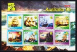 BLOCO: AUSTRALIA: 1999 (TEMÁTICA: NAVIOS ANTIGOS). MINT.