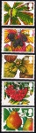 SELO: INGLATERRA: 1993 – (TEMÁTICA: FRUTAS COMESTIVEIS). MINT. SÉRIE COMPLETA.