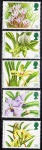 SELO: INGLATERRA: 1993 – (TEMÁTICA: ORQUIDEAS). MINT. SÉRIE COMPLETA.