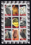FOLHA DE SELOS – ADJARA – 1998 (TEMÁTICA: FOSSÉIS). MINT.