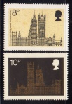 SELO: INGLATERRA: 1973 – TEMÁTICA: ARQUITETURA. MINT. SÉRIE COMPLETA.