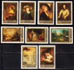 SELO: U.R.S.S.: 1984 – TEMÁTICA: PINTURA. MINT. SÉRIE COMPLETA.