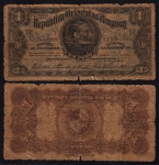 CÉDULA DO URUGUAI 1 PESO 1989 # 09  MBC