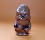 STAR WARS - Lanterna colecionável do personagem Chewbacca, sem testes - Dimensão: 13,5 X 11,5 cm