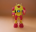 Boneco com armadura robô em plástico - Syber Troop - Dimensão: 21 X 10,5 cm