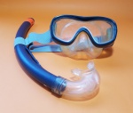Máscara de mergulho com snorkel - Vide fotos!