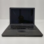 MacBook Apple, Modelo A1181, Ano 2006, Sem a Bateria na Parte de Trás, Não acompanha o Carregador, Não testado o funcionamento. Medidas: Altura: 2 cm, Largura: 22,5 cm, Comprimento: 32 cm, Peso: 1880 g.