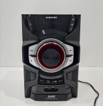 Aparelho, Mini System, Marca Samsung, Modelo MX-F630/ZD, Ligando, mas não testado o funcionamento. Medidas: Altura: 30 cm, Largura: 24 cm, Comprimento: 20 cm, Peso: 2100 g.