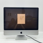 Aparelho, iMac 24`` Apple, Modelo A1225, Ano 2008, Não Acompanha o fio, Ligando, mas não testado o funcionamento.  Medidas: Altura: 52 cm, Largura: 19,5 cm, Comprimento: 57 cm, Peso: 10700 g.